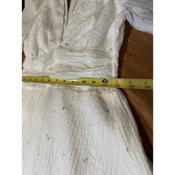 Gina Tricot  Size 36/ US size 4 White Knee-Length Sheath Dress Long Sleeve - Picture 12 of 16